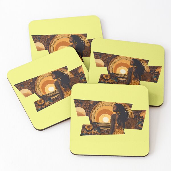 Item preview, Golden Sunset Boho Girl designed and sold by TrendzSlayer.