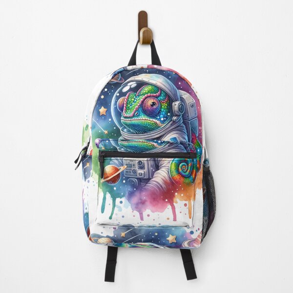 Item preview, Reach for the Stars : Adorable Chameleon Astronaut in Space Adventure! designed and sold by Eksama Design.