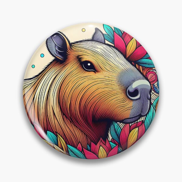 Item preview, Capybara Art #54 | Capybara Lovers designed and sold by ksgraphics222.