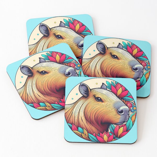 Item preview, Capybara Art #54 | Capybara Lovers designed and sold by ksgraphics222.