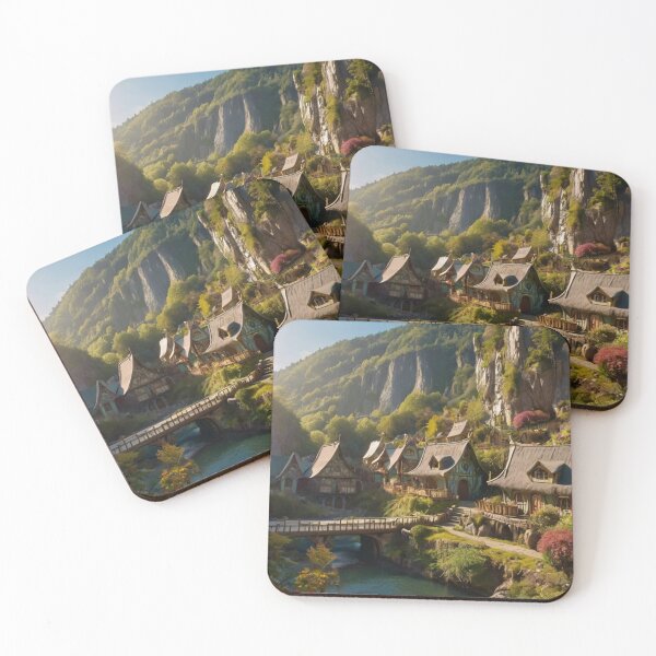 Item preview, Valley Dreams: The Fairy Tale Elf Village designed and sold by BlareBlare.