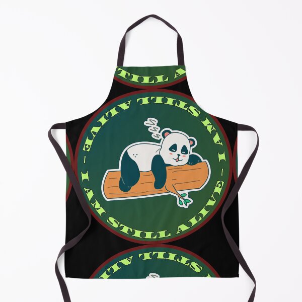 Item preview, I am still alive - exhausted panda sleeping designed and sold by Stefrait-7.