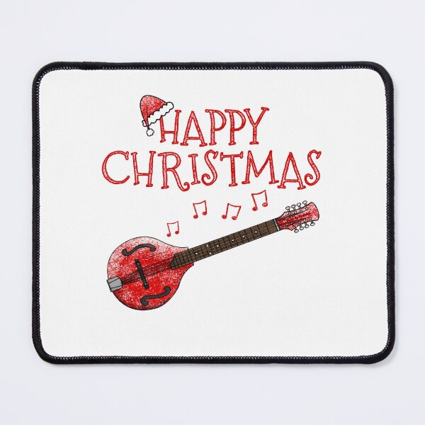 Item preview, Octave Mandolin Christmas Mandolinist Musician designed and sold by doodlerob.