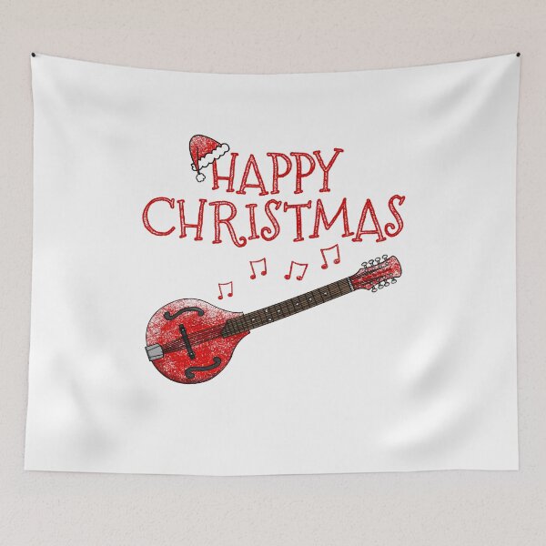 Item preview, Octave Mandolin Christmas Mandolinist Musician designed and sold by doodlerob.