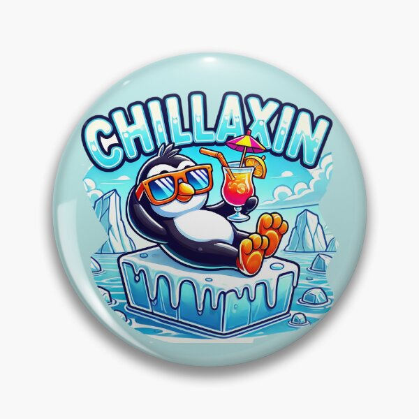 Item preview, Chillaxin Penguin on Ice designed and sold by TrendzSlayer.