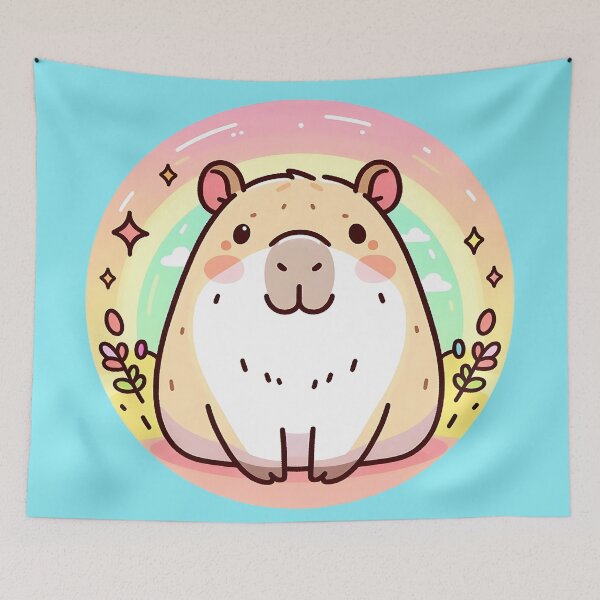Item preview, Capybara Art #55 | Capybara Lovers designed and sold by ksgraphics222.