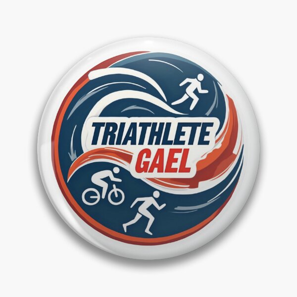 Item preview, Dynamic Triathlete Gael - Swim, Bike, Run designed and sold by Triathlongram.
