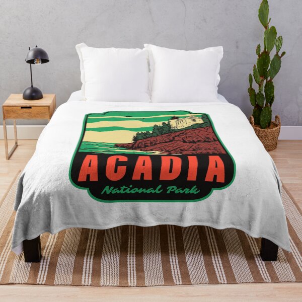 Artikelvorschau, Acadia Nationalpark Maine Retro entworfen und verkauft von HalpinDesign.