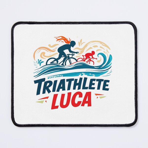 Item preview, Dynamic Triathlete Luca - Swim, Bike, Run designed and sold by Triathlongram.