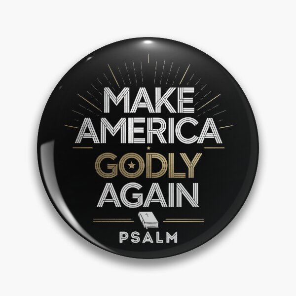 Item preview, Make America Godly Again Psalm - Present for those who cherish faith, patriotism, and American values. designed and sold by ZyziowskyArt.