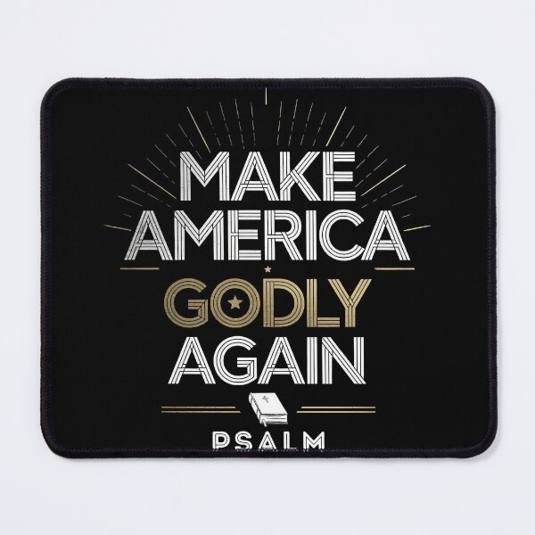 Item preview, Make America Godly Again Psalm - Present for those who cherish faith, patriotism, and American values. designed and sold by ZyziowskyArt.