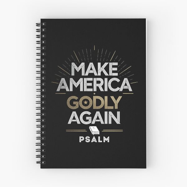 Item preview, Make America Godly Again Psalm - Present for those who cherish faith, patriotism, and American values. designed and sold by ZyziowskyArt.