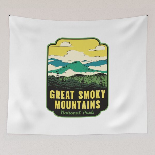 Item preview, Great Smoky Mountains National Park Retro designed and sold by HalpinDesign.