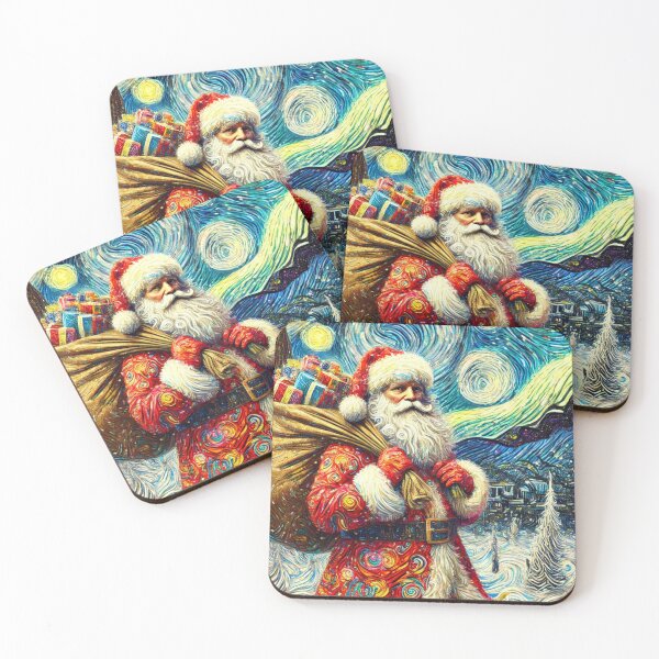 Item preview, Santa Claus with presents designed and sold by Purpleflex.