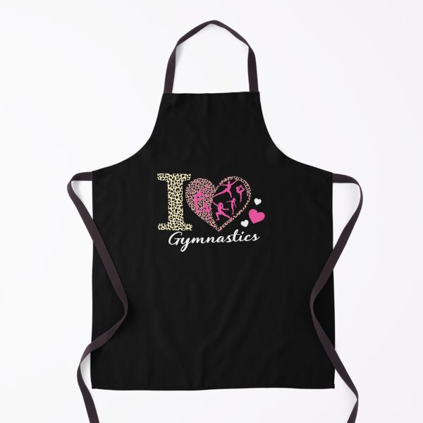 Item preview, Modern Trendy Cute I Love Gymnastics Leopard Pink designed and sold by SOUFIANE1991.