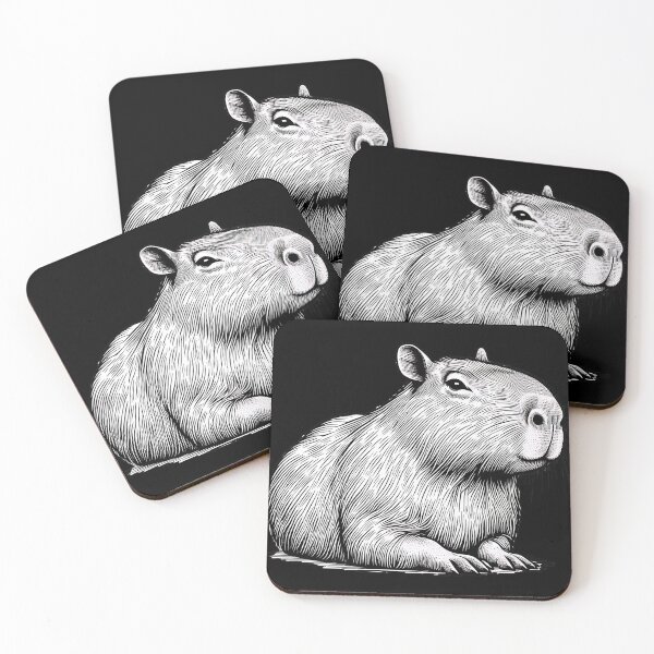Item preview, Capybara Art #56 | Capybara Lovers designed and sold by ksgraphics222.