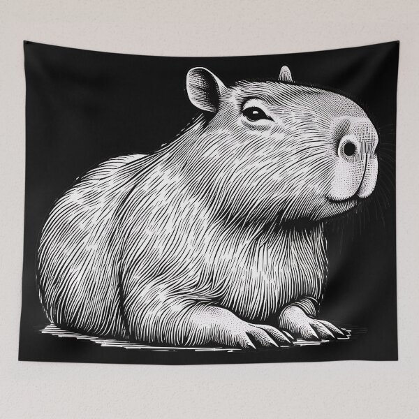 Item preview, Capybara Art #56 | Capybara Lovers designed and sold by ksgraphics222.