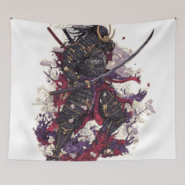Item preview, Dark Samurai Spirit in Bloom designed and sold by ParaCross.