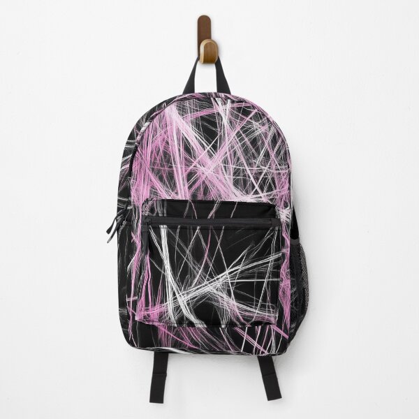 Item preview, White&Pink Abstract Lines designed and sold by SketchArc.