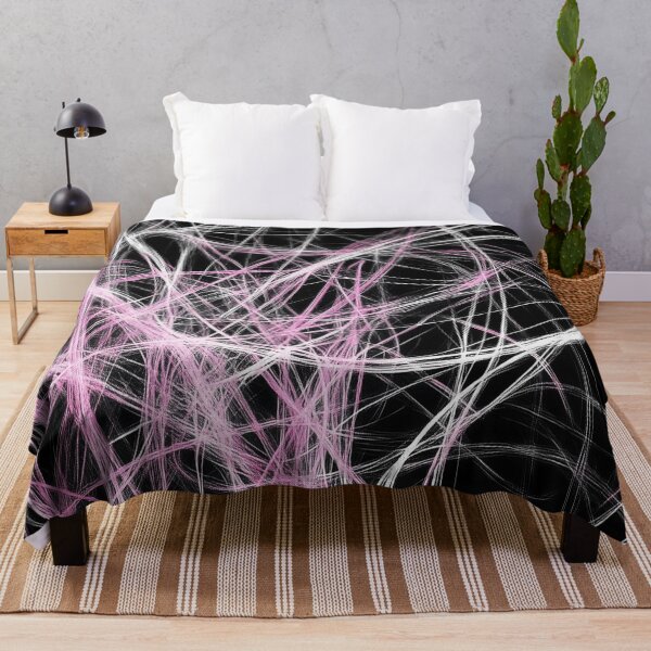 Item preview, White&Pink Abstract Lines designed and sold by SketchArc.