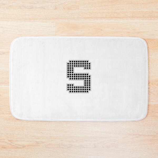 Item preview, Uppercase S - Black Pixel Block Character designed and sold by PixelGlyphs.
