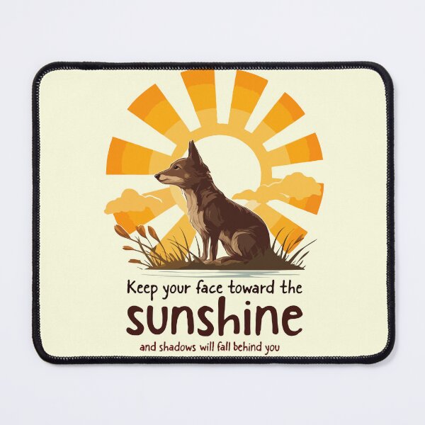 Item preview, Sunshine and Shadows Inspirational Quote Design designed and sold by 2gather1ness.