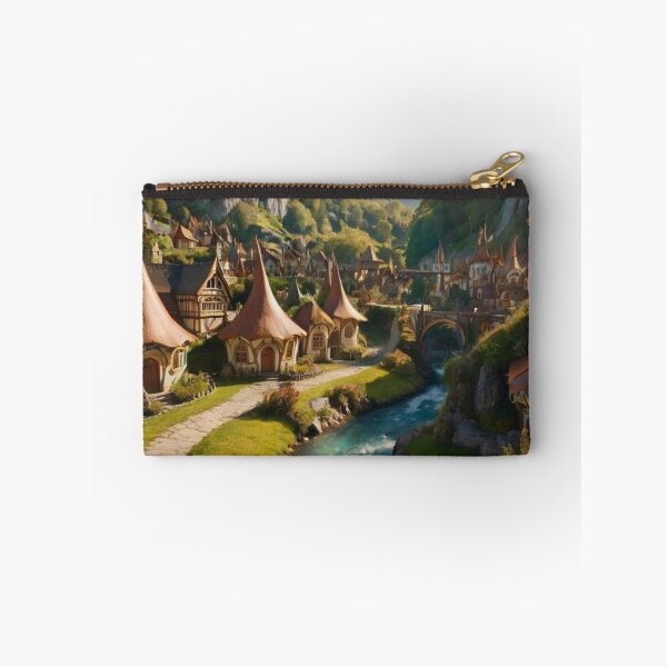 Item preview, Flowing Serenity: The River of the Elf Village designed and sold by BlareBlare.