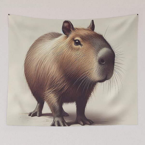Item preview, Capybara Art #57 | Capybara Lovers designed and sold by ksgraphics222.