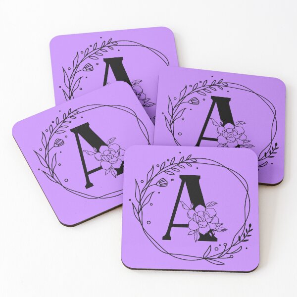 Item preview, A Botanical Monogram, Monogram A,  designed and sold by Spike The Punch Design Co..