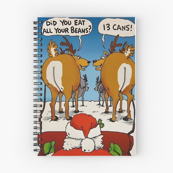 Item preview, Did you eat your beans? Funny Christmas Reindeer Quotes designed and sold by Vicky021.