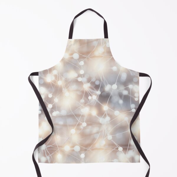 Item preview, White And Golden Christmas Lights designed and sold by DigitaICraft.