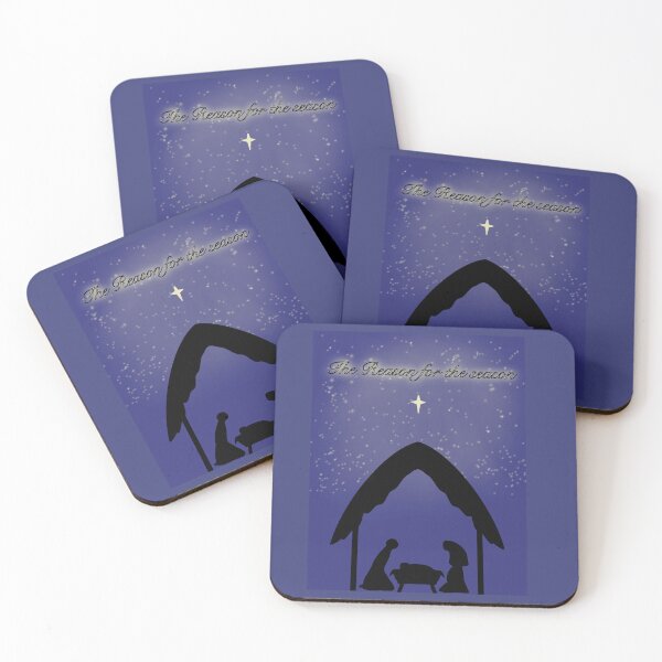 Item preview, The Reason for the Season Nativity Scene designed and sold by HydrangeaDelMar.