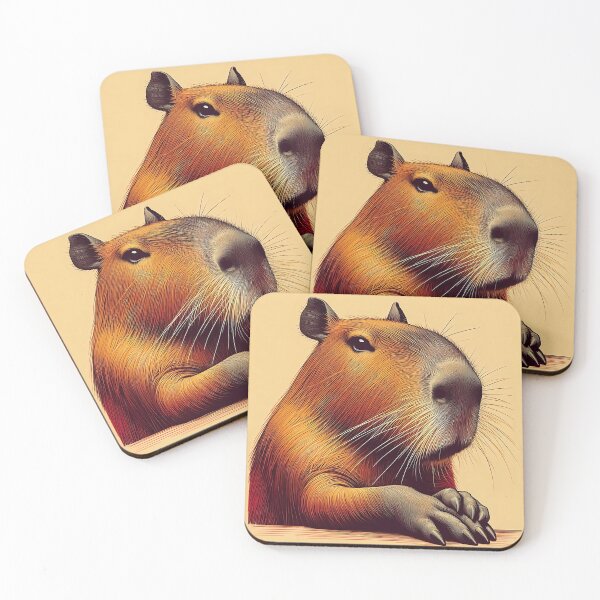 Item preview, Capybara Art #58 | Capybara Lovers designed and sold by ksgraphics222.