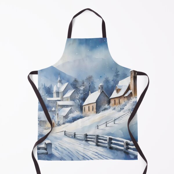 Item preview, Winter landscape. Snowy city. designed and sold by MagelliShop.