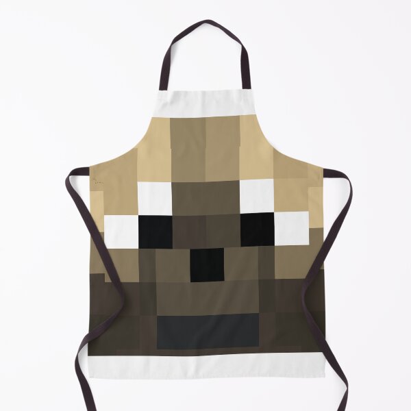 Item preview, Minecraft Striped Wolf Dog Head designed and sold by TrippyTooni.