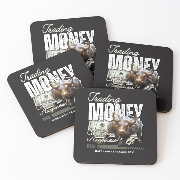 Item preview, Trading Money, Wall Street Bull, Finance Gift, Stock Trader gift, Present for stock market, options, crypto, forex and day traders, Day trading accessories designed and sold by TradingTeesKids.