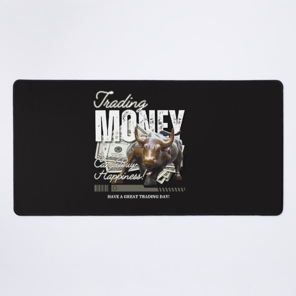 Item preview, Trading Money, Wall Street Bull, Finance Gift, Stock Trader gift, Present for stock market, options, crypto, forex and day traders, Day trading accessories designed and sold by TradingTeesKids.