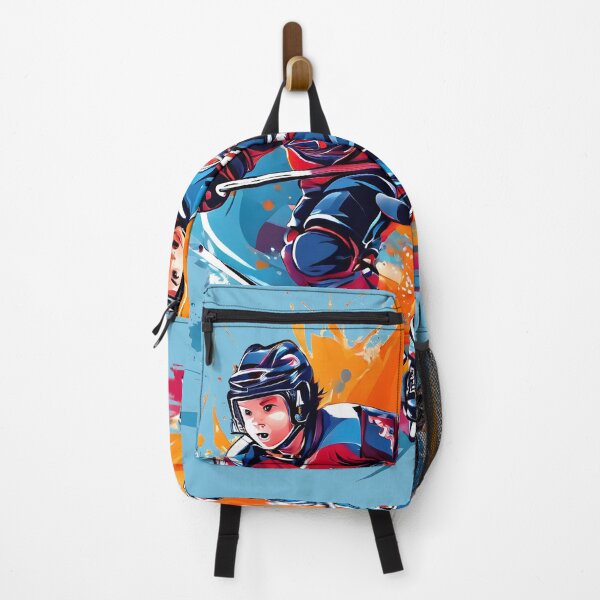Item preview, bright emblem of hockey players shinny designed and sold by orthodox-icon.