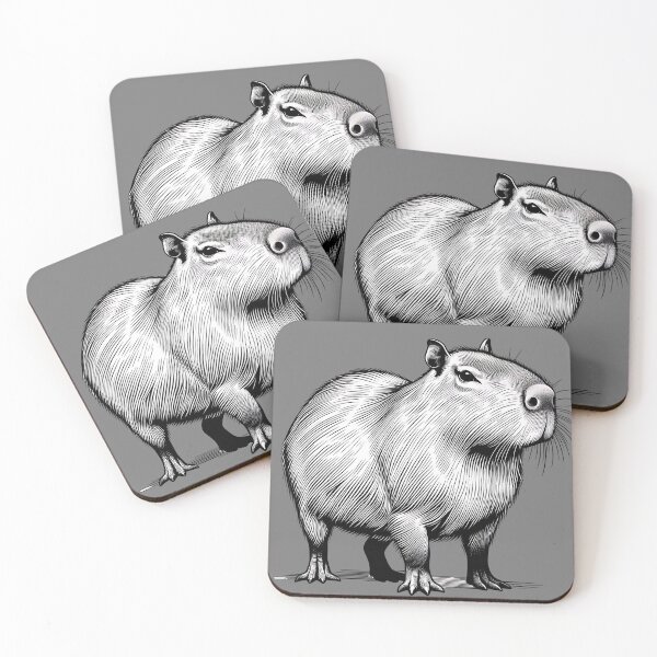 Item preview, Capybara Art #59 | Capybara Lovers designed and sold by ksgraphics222.