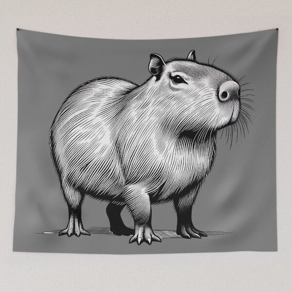 Item preview, Capybara Art #59 | Capybara Lovers designed and sold by ksgraphics222.