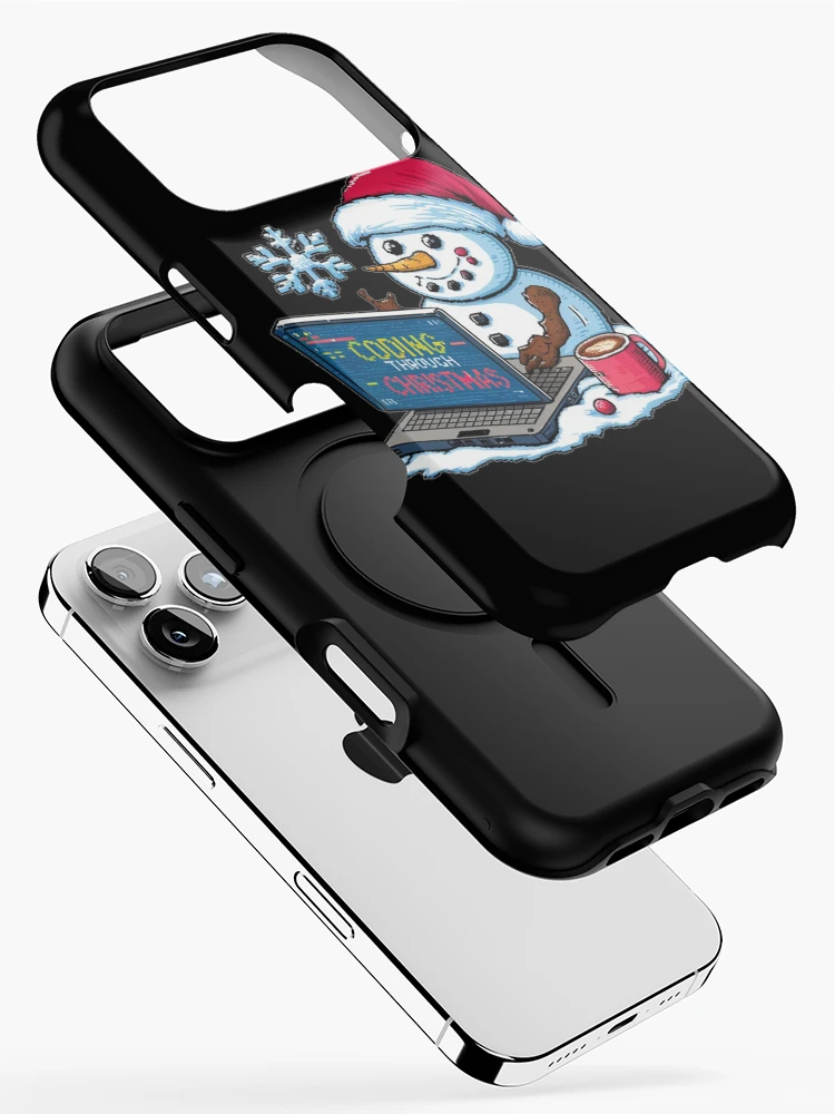 Thumbnail 2 of 4, iPhone Case, Coding Through Christmas designed and sold by CosmicFreedom9.