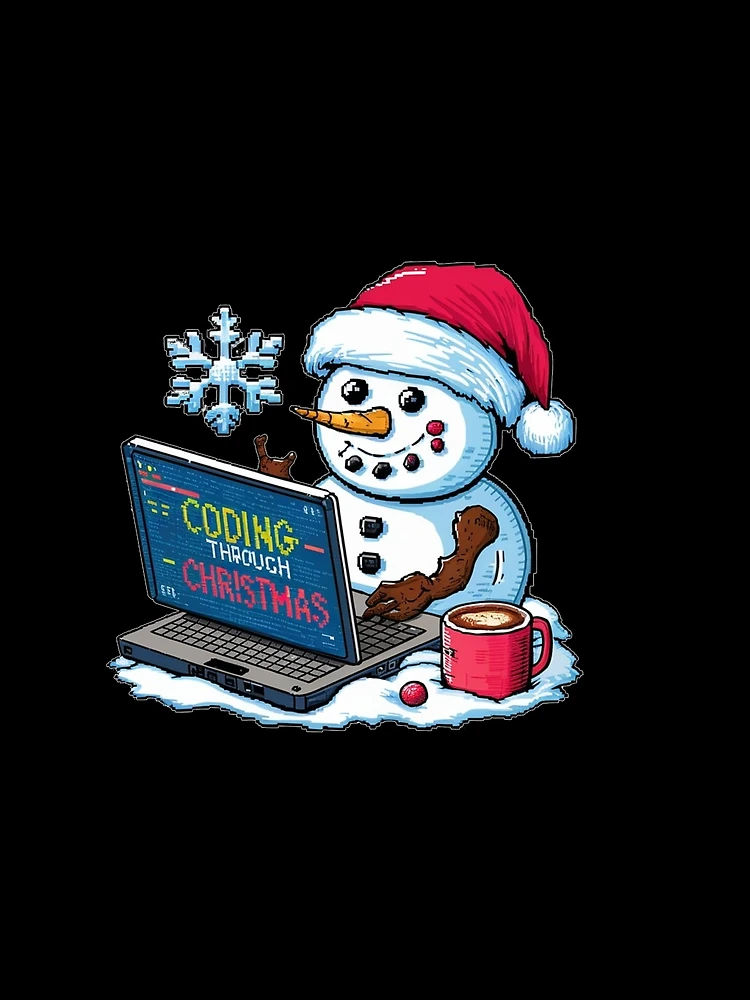 Thumbnail 3 of 3, Scarf, Coding Through Christmas designed and sold by CosmicFreedom9.
