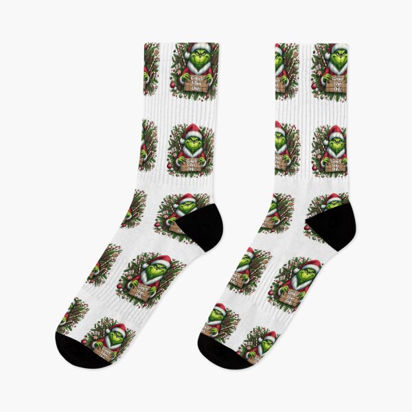 Item preview, Say No to Ho Ho - Iconic Grinch-Inspired Collection designed and sold by MiszungART.