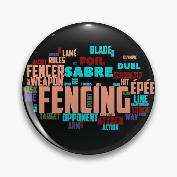 Item preview, Collage fencing gifts designed and sold by Maniutek.