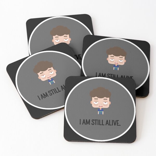 Item preview, I am still alive - exhausted man designed and sold by Stefrait-7.