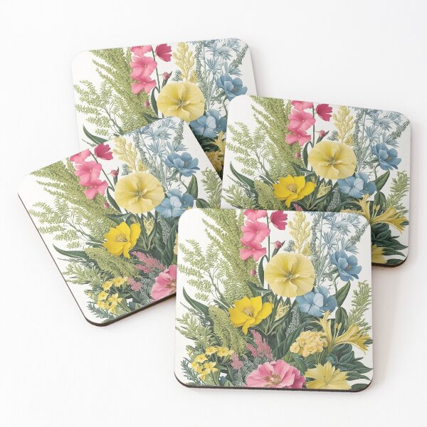 Item preview, Intricate Botanical Artwork - Vibrant Floral Garden Illustration designed and sold by MystiqSlav.