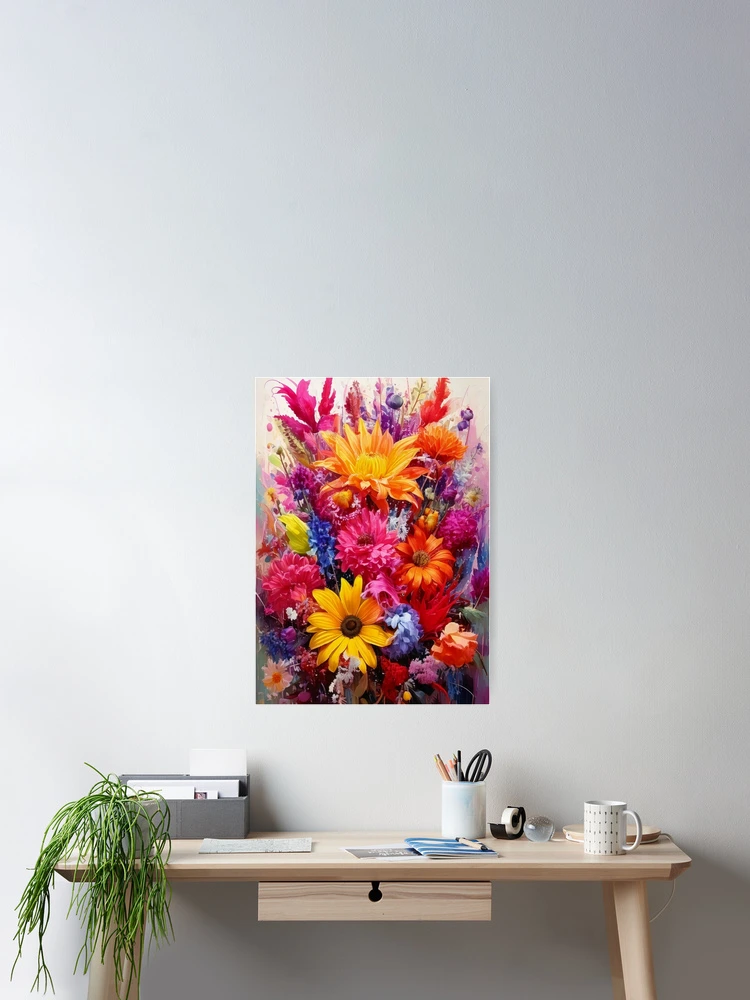 Thumbnail 2 of 3, Poster, Exploding colors designed and sold by PictureFactory.