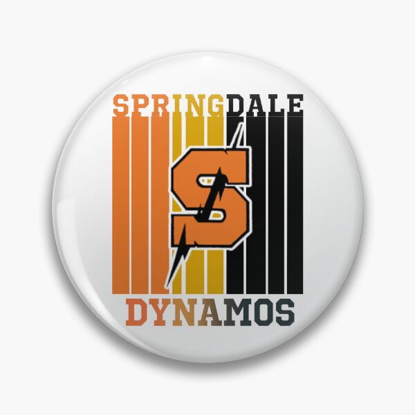 Item preview, Springdale Dynamos Stripes Design designed and sold by CreateEducate.