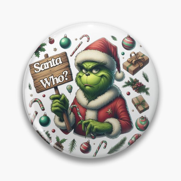 Item preview, Say No to Ho Ho - Iconic Grinch-Inspired Collection designed and sold by MiszungART.