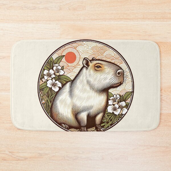 Item preview, Capybara Art #60 | Capybara Lovers designed and sold by ksgraphics222.